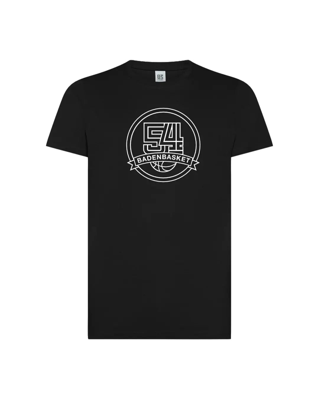 Maglia in cotone nera logo - Baden basket 54