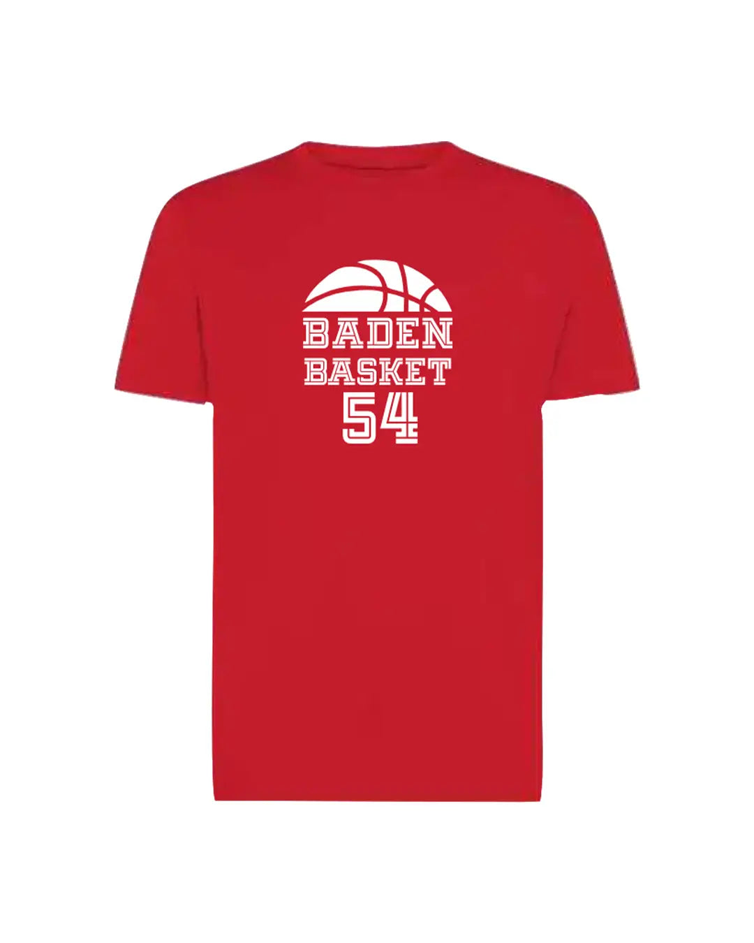 Maglia in cotone rossa - Baden basket 54