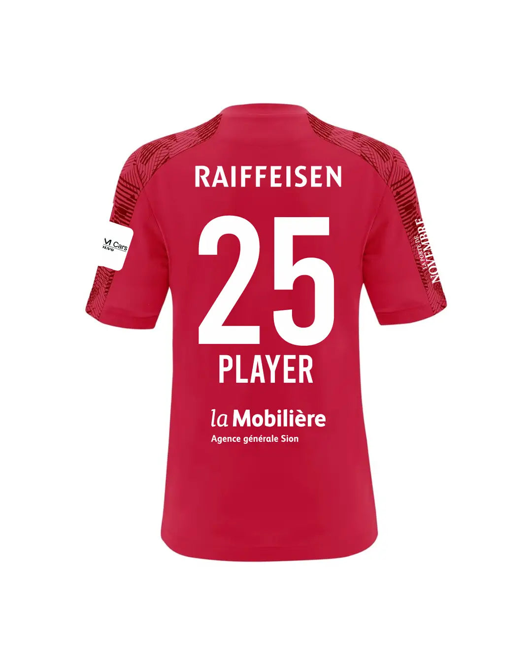 Maillot de match rouge – FC Sion féminin