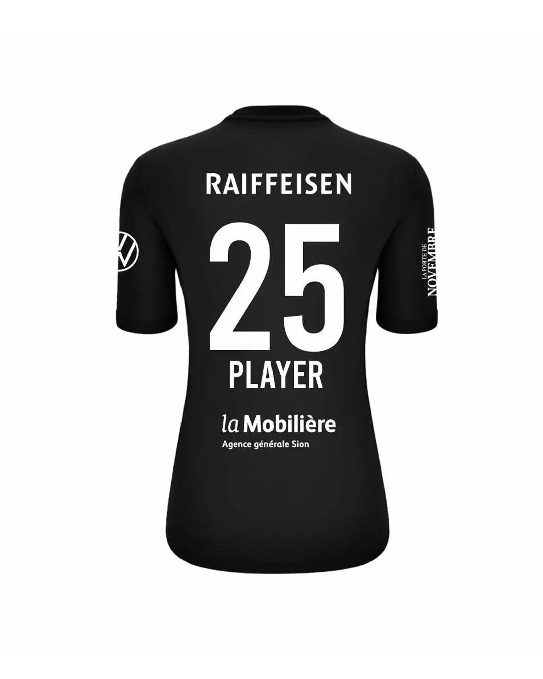 Maillot de match noir – FC Sion féminin