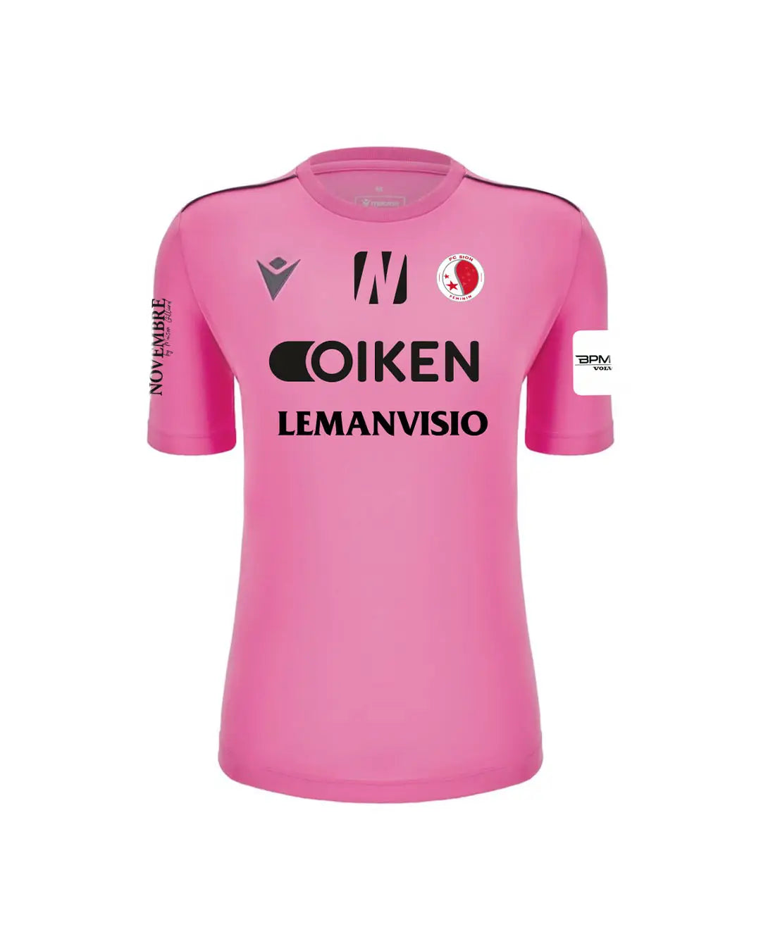 Maillot de gardienne rose – FC Sion féminin