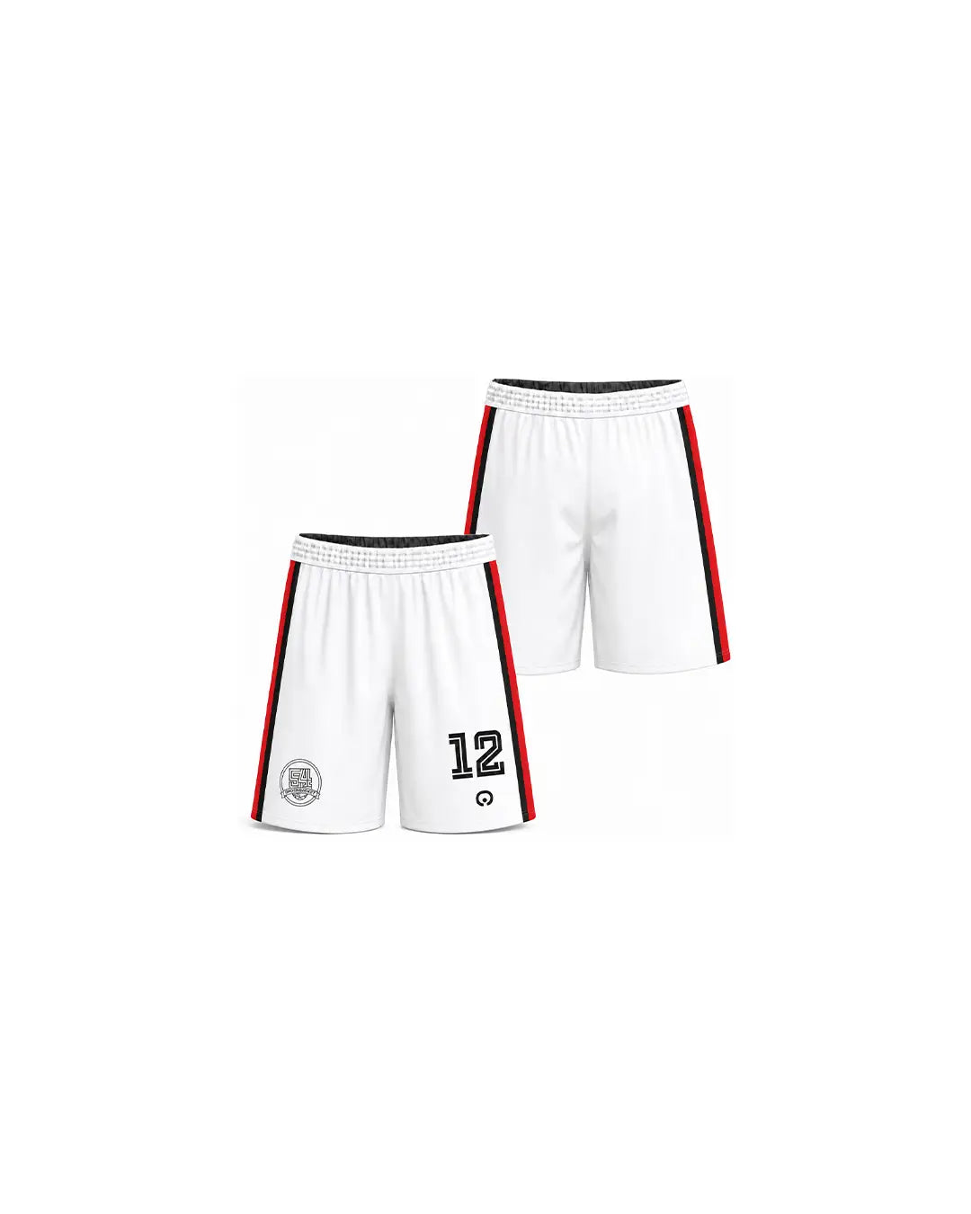 Short da gara ufficiali uomo bianchi - Baden basket 54