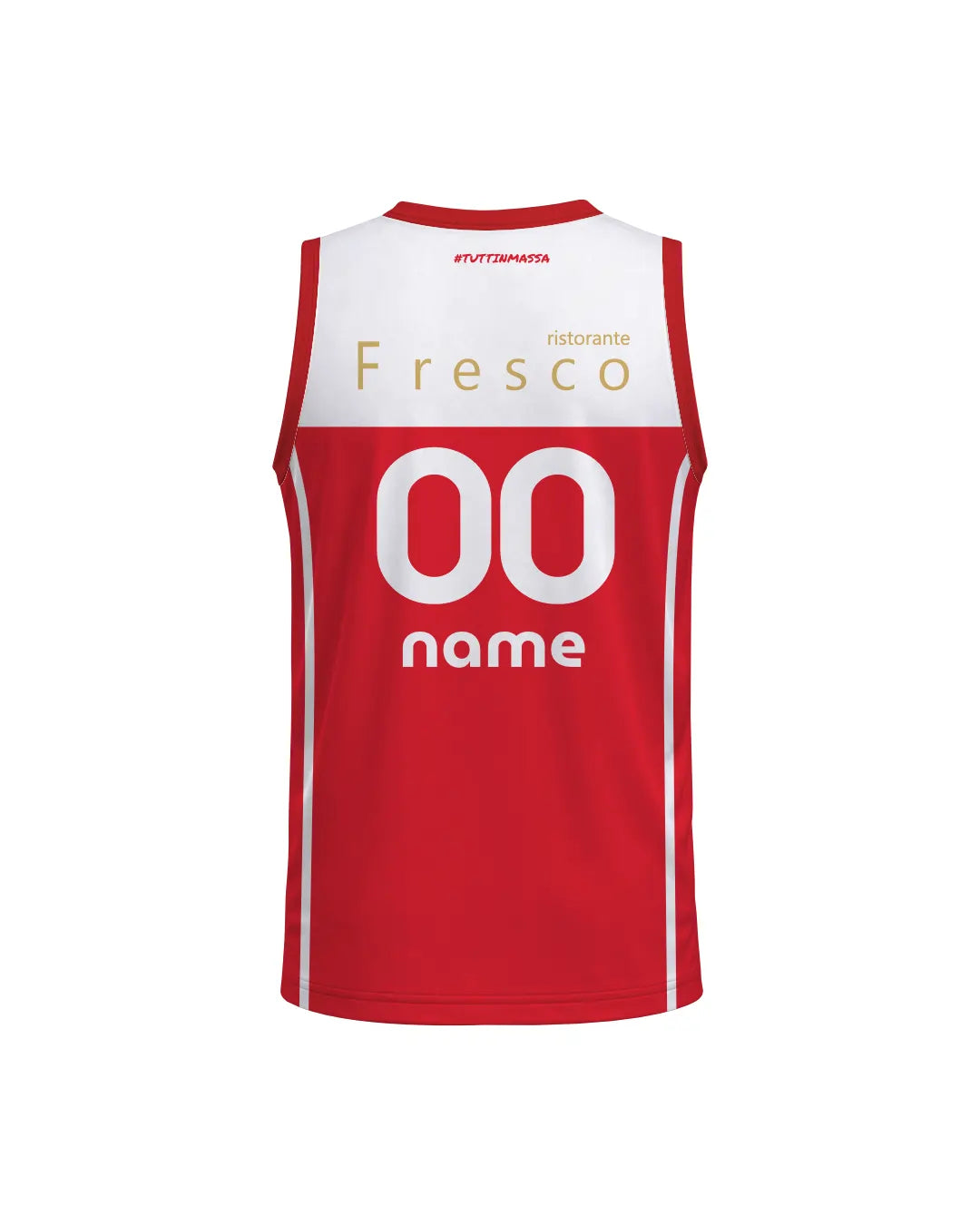 Maglia gara rossa - Sam basket