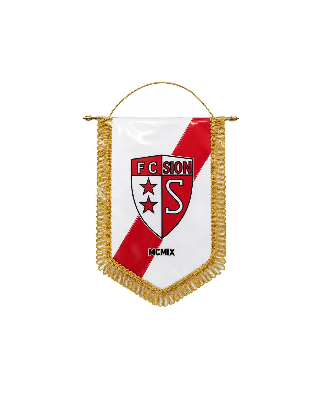 Fanion blanc du FC Sion
