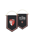 Fanion noir du FC Sion