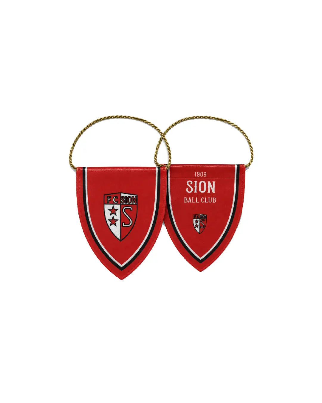 Fanions rouges du FC Sion