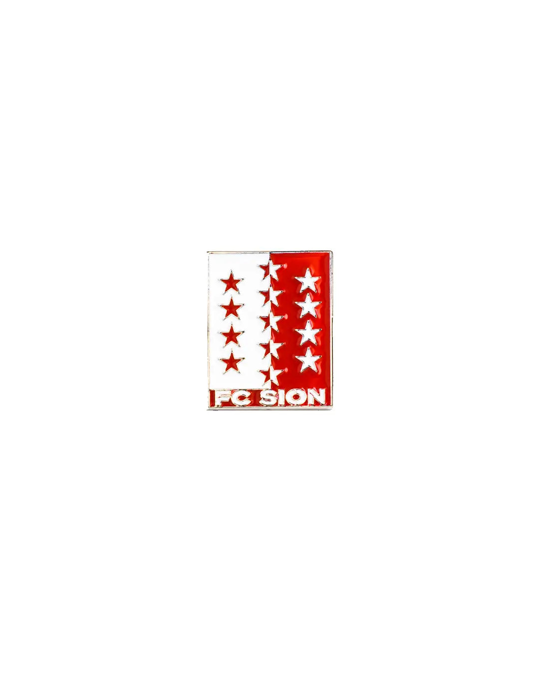 Pins en métal aux couleurs du drapeau du Valais / du FC Sion